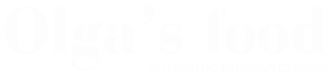 Olga's Food authentic Russian cuisine logo